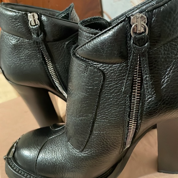 MiuMiu Leather Ankle Boots - Picture 10 of 15